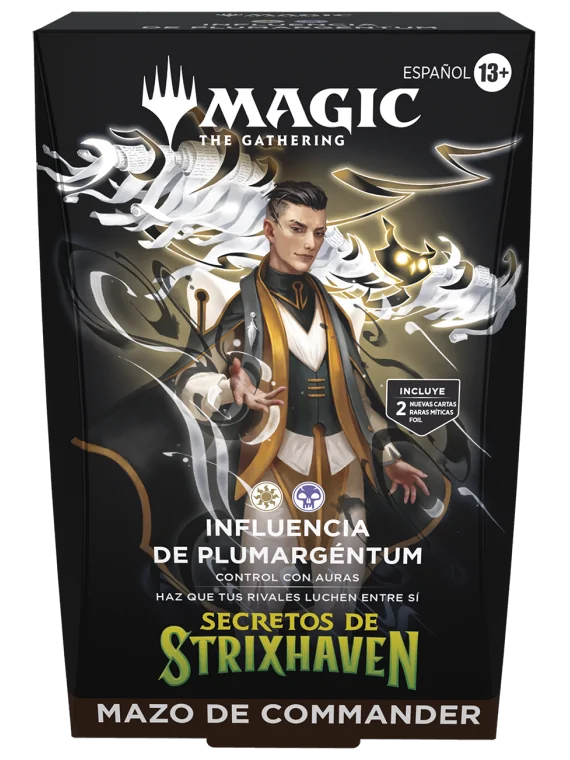 Magic The Gathering: Secrets of Strixhaven – Silverquill Influence Commander Deck (Inglés) de Wizards Of The Coast en Magic The 