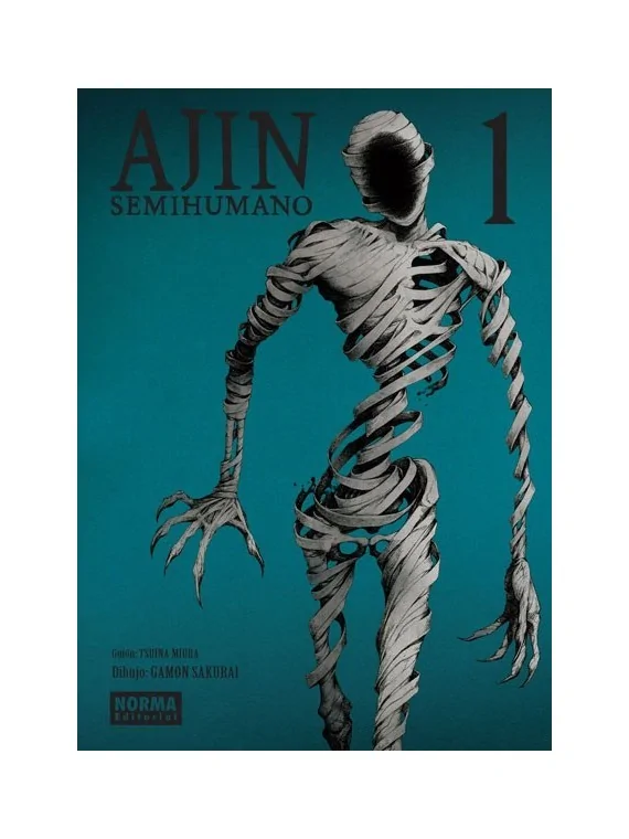 Ajin (Semihumano) 01 de Norma Editorial en Mangas | La Cueva Roja