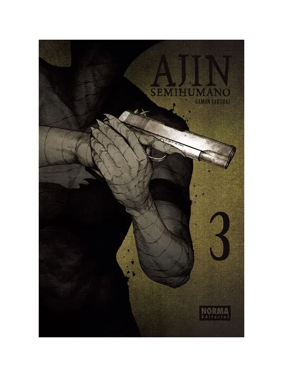 Ajin (Semihumano) 03 de Norma Editorial en Mangas | La Cueva Roja