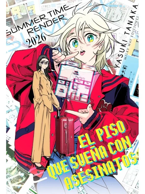 Summer Time Render 2026: El Piso que Sueña con Asesinatos de Milky Way Ediciones en Mangas | La Cueva Roja