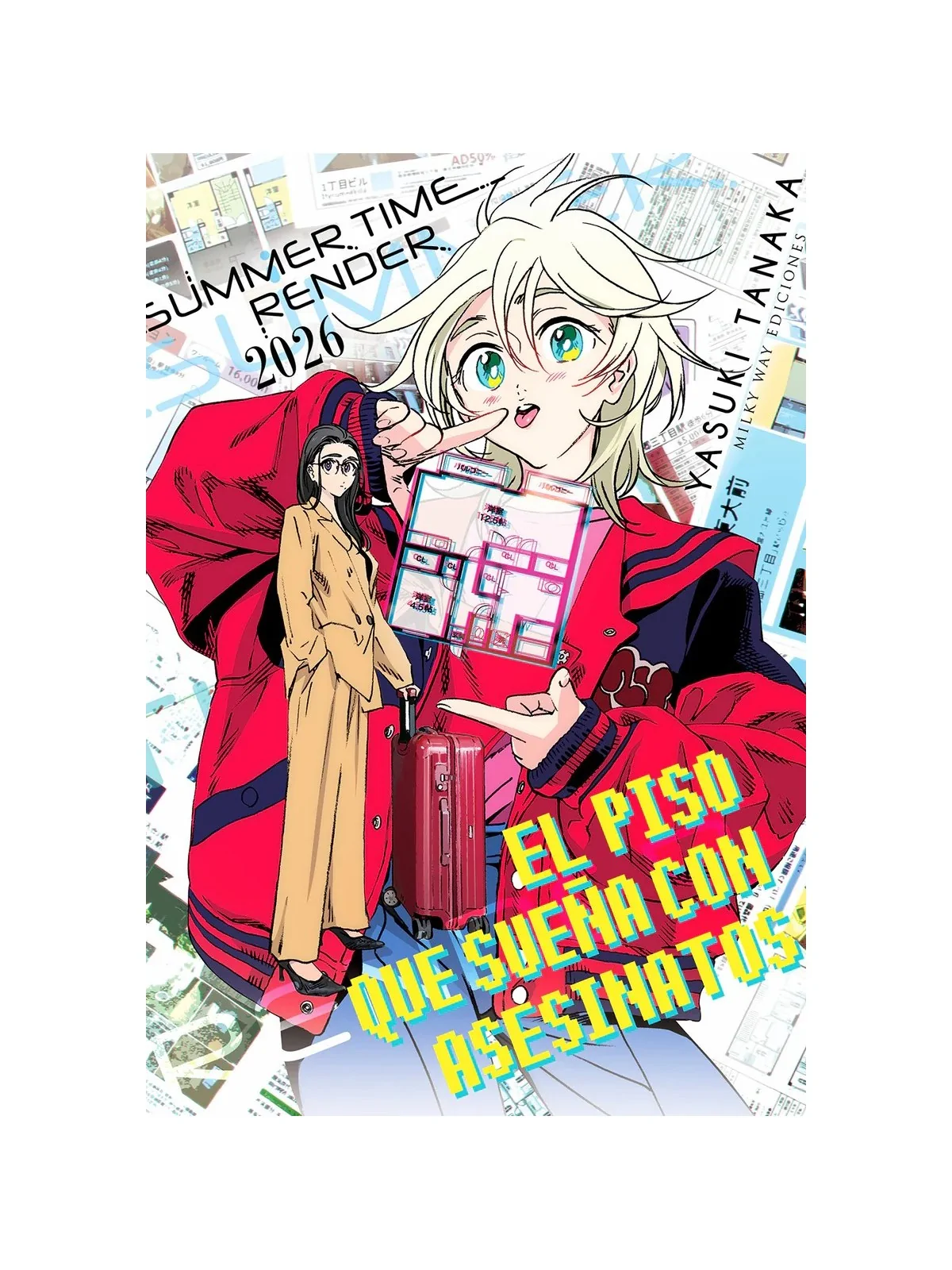 Summer Time Render 2026: El Piso que Sueña con Asesinatos de Milky Way Ediciones en Mangas | La Cueva Roja