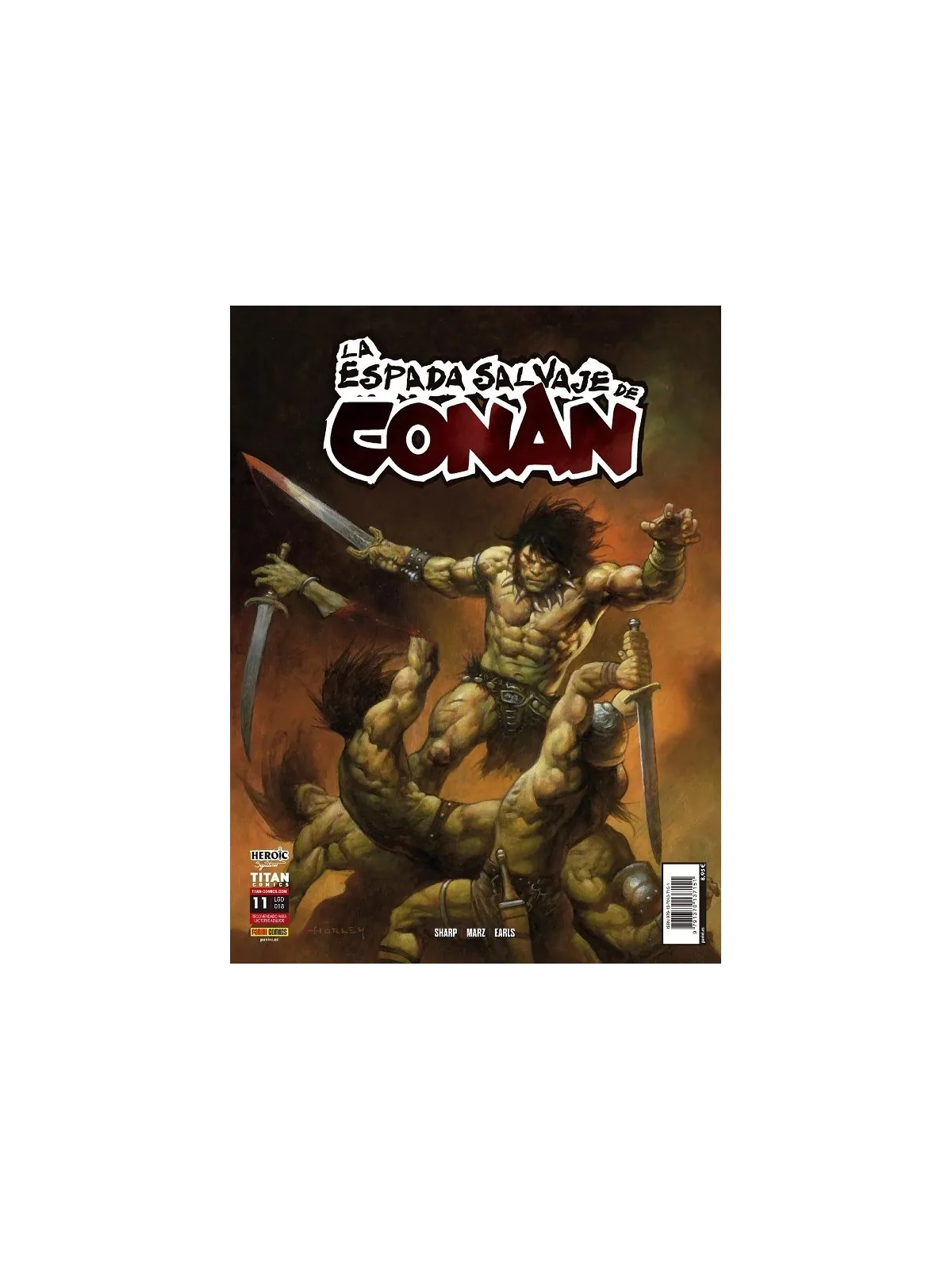 La Espalda Salvaje de Conan 11 de Panini Comics en Cómics Americano | La Cueva Roja