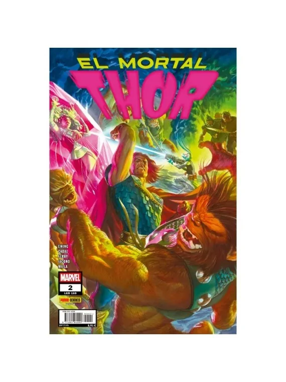 El Mortal Thor 02 de PANINI en Cómics Americano | La Cueva Roja