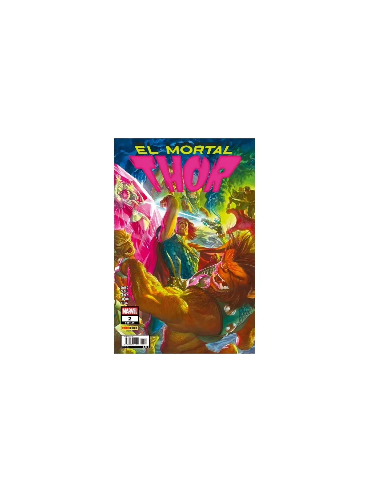 El Mortal Thor 02 de PANINI en Cómics Americano | La Cueva Roja