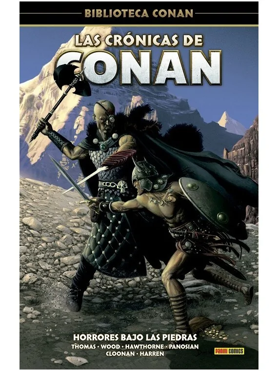 Biblioteca Conan: Las Crónicas de Conan 05. Horrores Bajo las Piedras de Panini Comics en Cómics Americano | La Cueva Roja