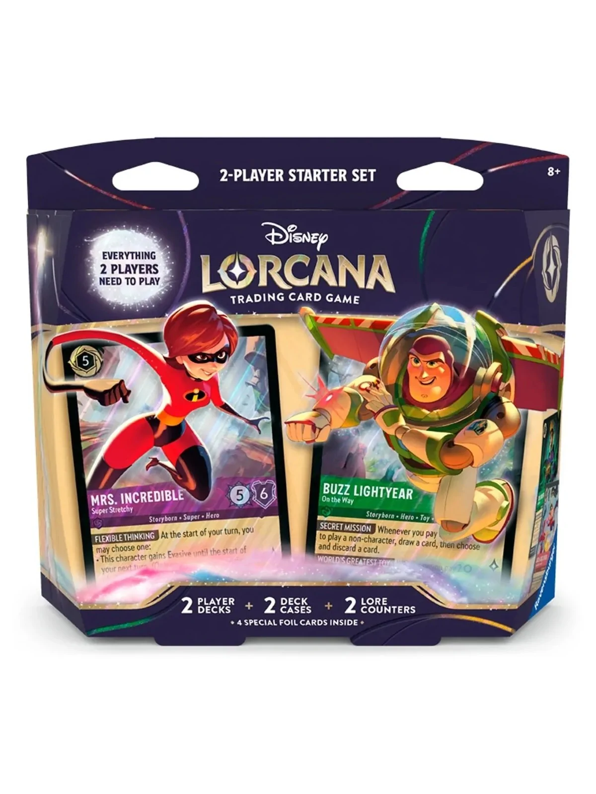 Disney Lorcana TCG: Wilds Unknown - Set de Inicio para 2 Jugadores (Inglés) de Ravensburger en Disney Lorcana | La Cueva Roja