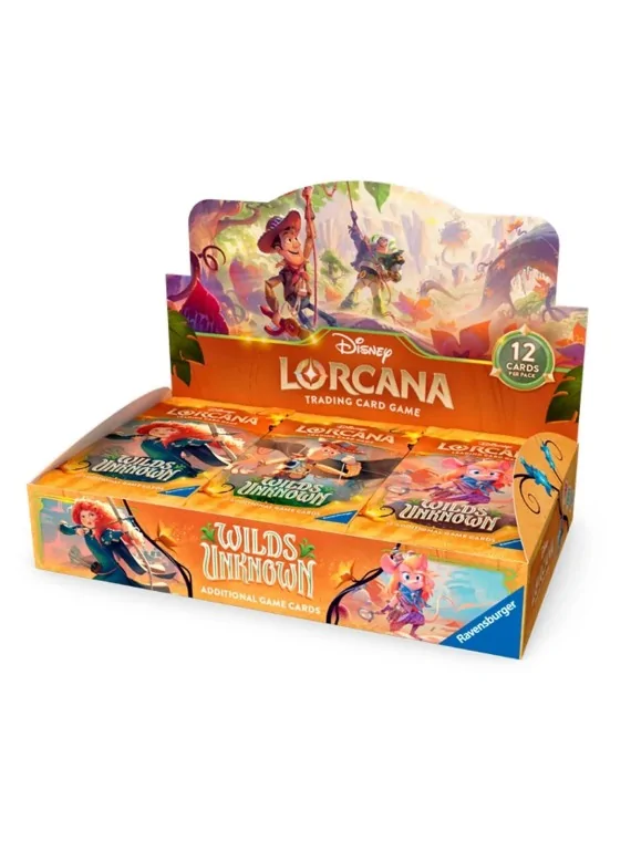 Disney Lorcana TCG: Wilds Unknown – 1xBooster Box (Inglés) de Ravensburger en Disney Lorcana | La Cueva Roja