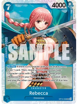 Rebecca (OP10-058) (V.1) de Bandai en OP10 - Royal Blood | La Cueva Roja