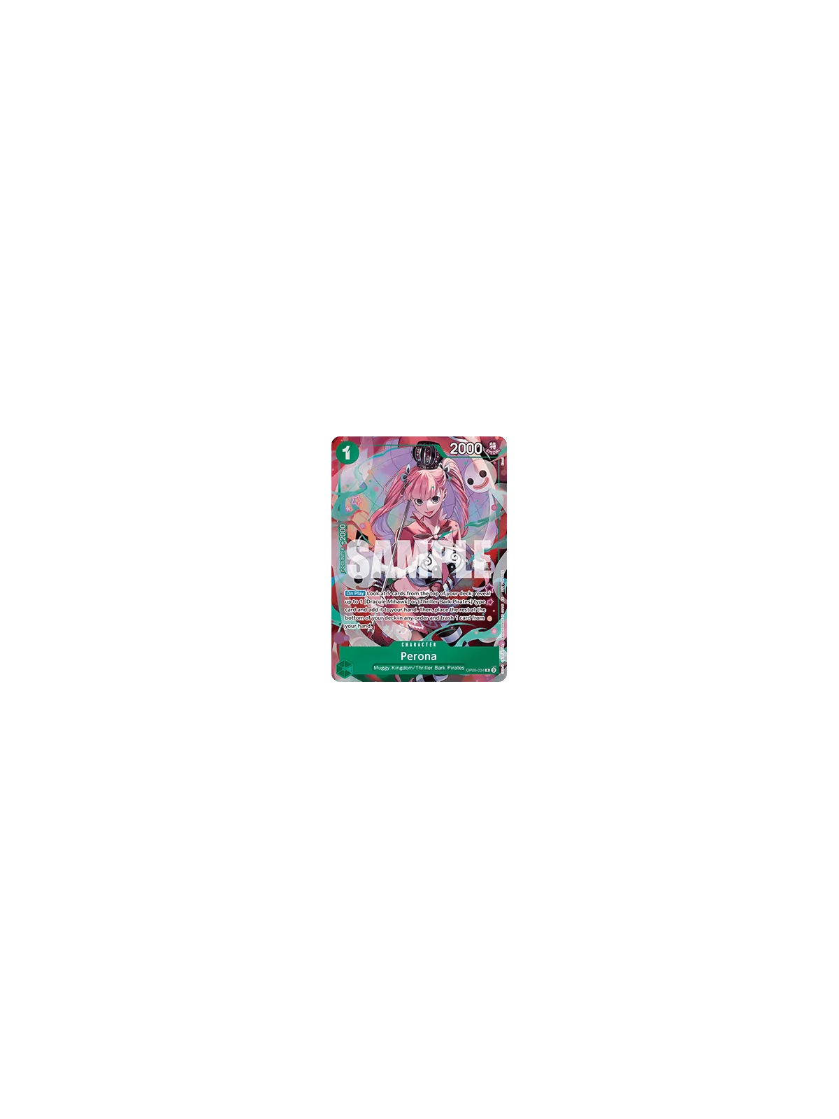 Perona (OP09-034) (V.2) de Bandai en OP09 - Emperors in the New World | La Cueva Roja