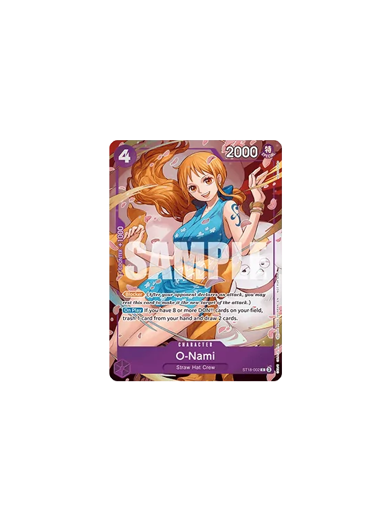 O-Nami (ST18-002) (V.1) de Bandai en OP - Otro | La Cueva Roja