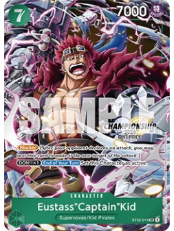 EustassCaptainKid (ST02-013) de Bandai en OP - Otro | La Cueva Roja