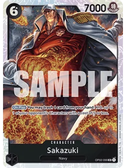 Sakazuki (OP02-099) (V.1) de Bandai en PRB01 - The Best - Premium Booster | La Cueva Roja