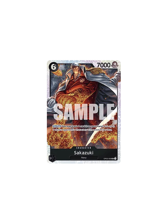 Sakazuki (OP02-099) (V.1) de Bandai en PRB01 - The Best - Premium Booster | La Cueva Roja