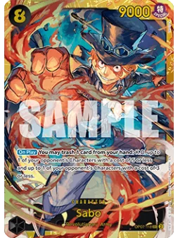 Sabo (OP07-118) de Bandai en PRB-02 - The Best 2 - Premium Booster | La Cueva Roja
