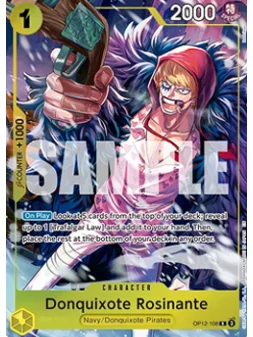 Donquixote Rosinante (OP12-108) (V.1) de Bandai en OP12 - Legacy of the Master | La Cueva Roja