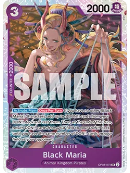 Black Maria (OP08-074) de Bandai en OP08 - Two Legends | La Cueva Roja
