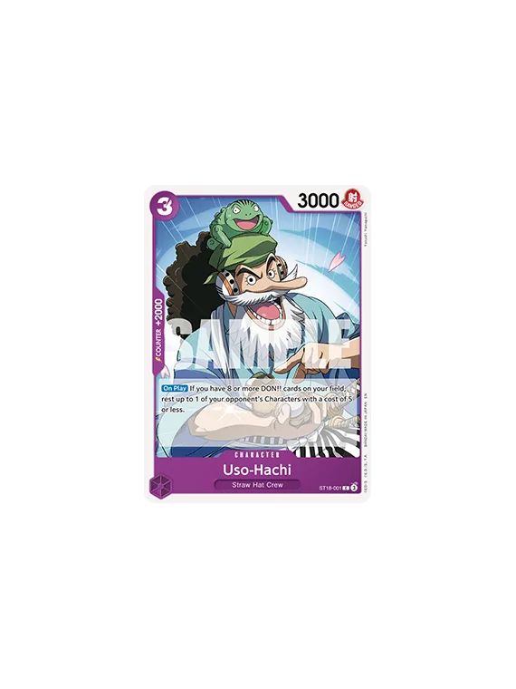 Uso-Hachi (ST18-001) (V.1) de Bandai en PRB-02 - The Best 2 - Premium Booster | La Cueva Roja