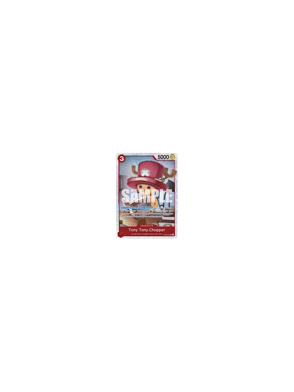 Tony Tony.Chopper (OP08-007) (V.1) de Bandai en OP08 - Two Legends | La Cueva Roja