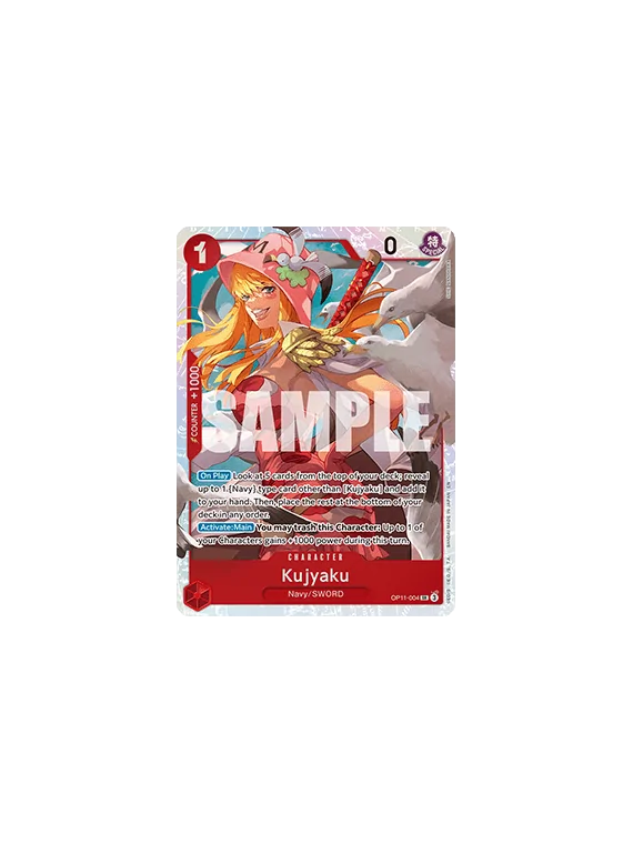 Kujyaku (OP11-004) (V.1) de Bandai en OP11 - A Fist of Divine Speed | La Cueva Roja