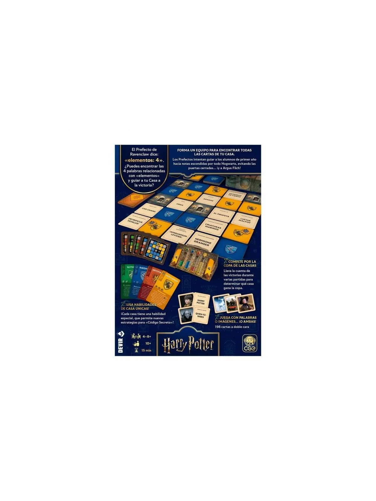 Código Secreto: Regreso a Hogwarts (Castellano) de Devir en Juegos de Tablero | La Cueva Roja