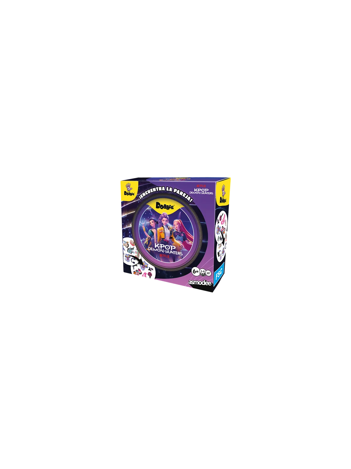 Dobble K-Pop Demon Hunters de Zygomatic en Juegos de Cartas | La Cueva Roja