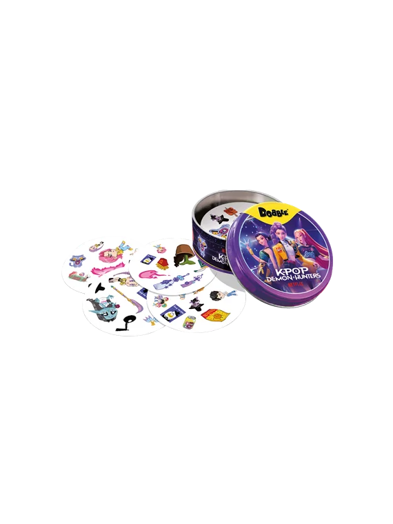 Dobble K-Pop Demon Hunters de Zygomatic en Juegos de Cartas | La Cueva Roja