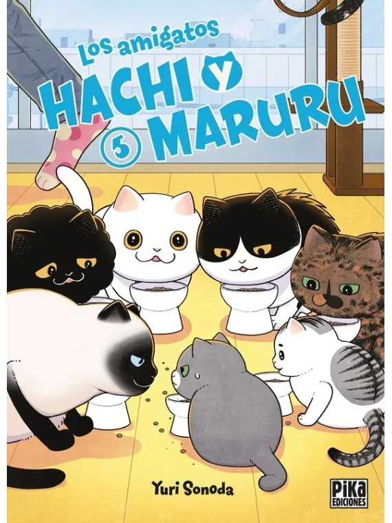 Los Amigatos Hachi y Mururu 05 de Pika Ediciones en Mangas | La Cueva Roja