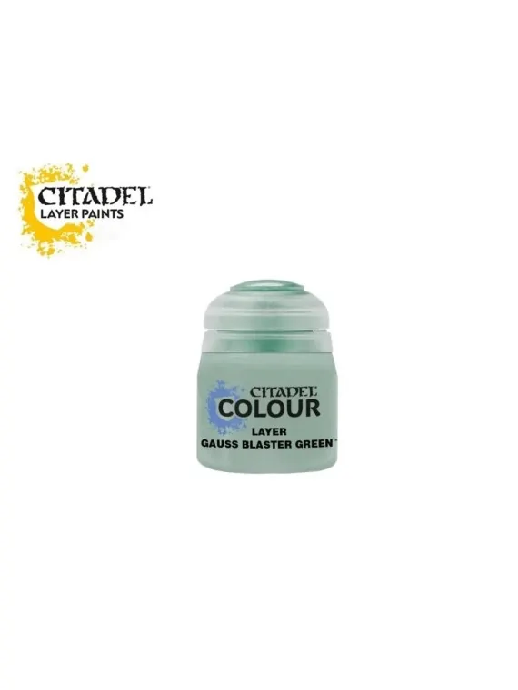 Warhammer Colour: Layer Gauss Blaster Green (22-78) de Games Workshop en Warhammer Colour | La Cueva Roja
