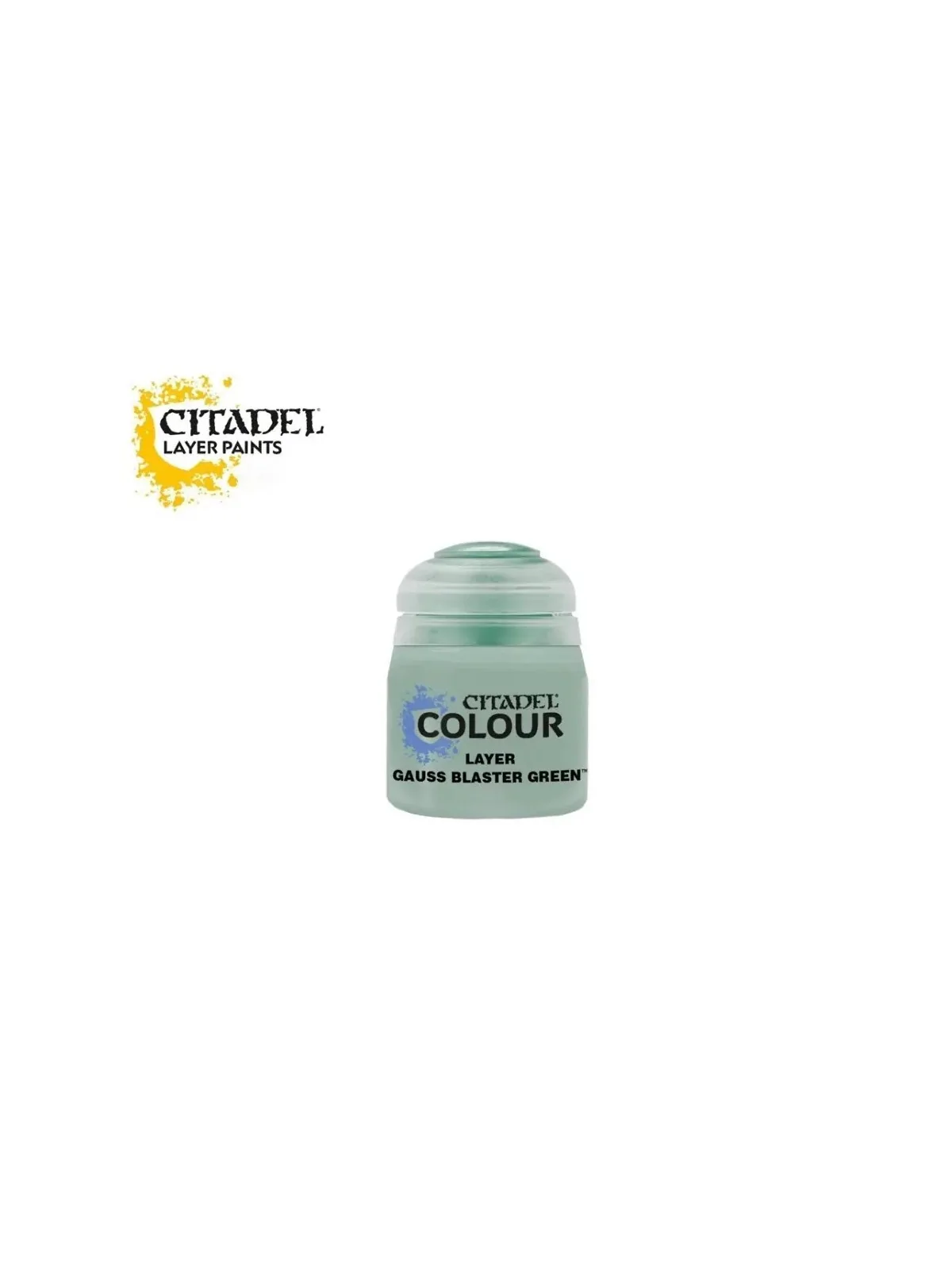 Warhammer Colour: Layer Gauss Blaster Green (22-78) de Games Workshop en Warhammer Colour | La Cueva Roja