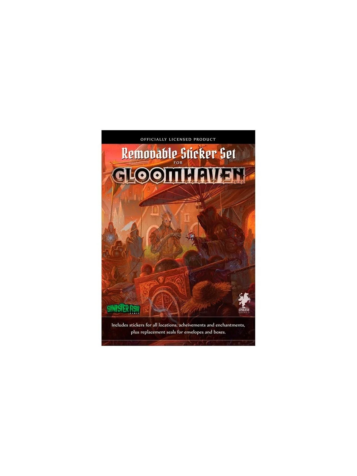 Gloomhaven - Pegatinas Reutilizables de Asmodee en Otros | La Cueva Roja