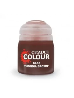 Warhammer Colour Base: Thondia Brown (21-58) de Games Workshop en Warhammer Colour | La Cueva Roja