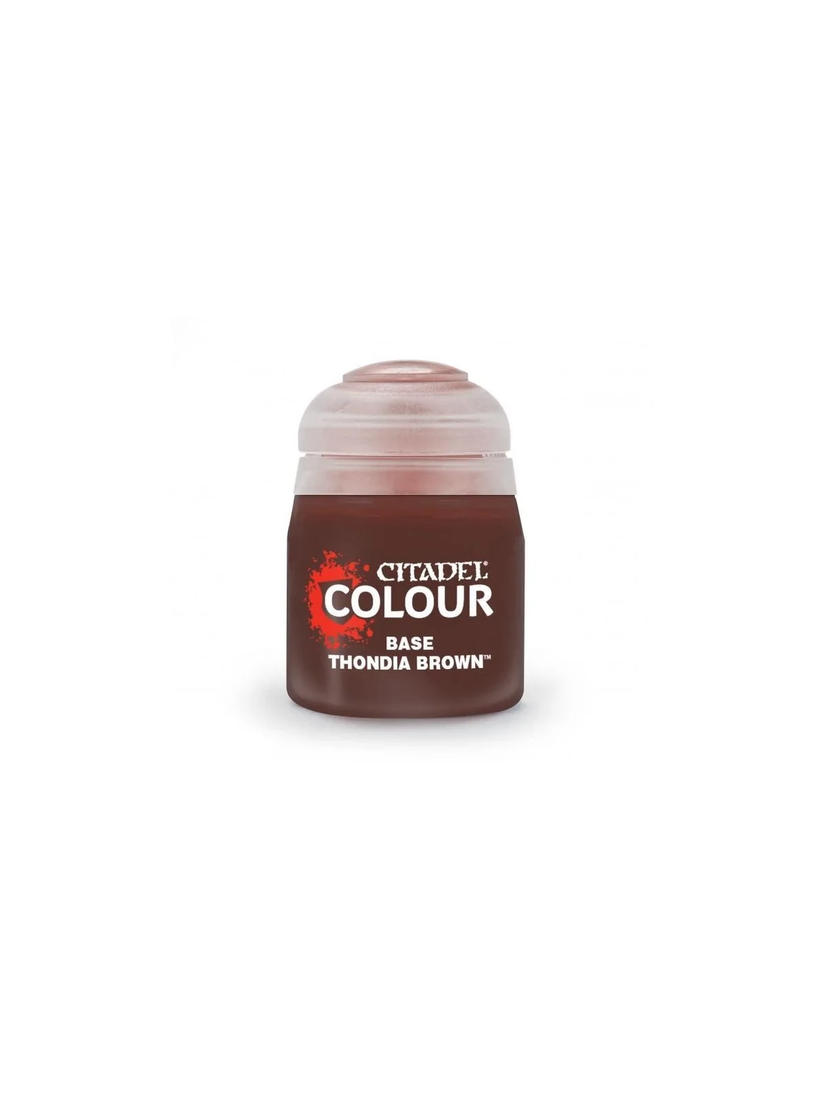 Warhammer Colour Base: Thondia Brown (21-58) de Games Workshop en Warhammer Colour | La Cueva Roja