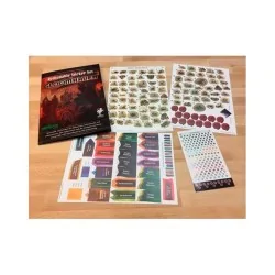 Gloomhaven - Pegatinas Reutilizables de Asmodee en Otros | La Cueva Roja