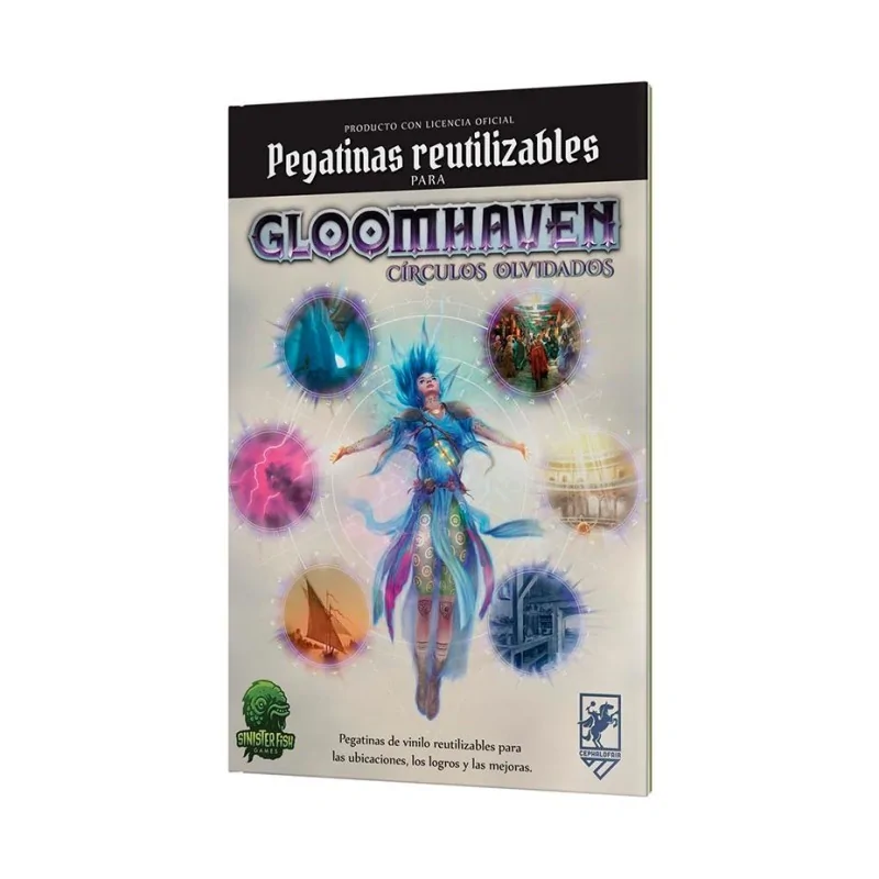 Gloomhaven: Círculos Olvidados - Removable Stickers de Asmodee en Otros | La Cueva Roja