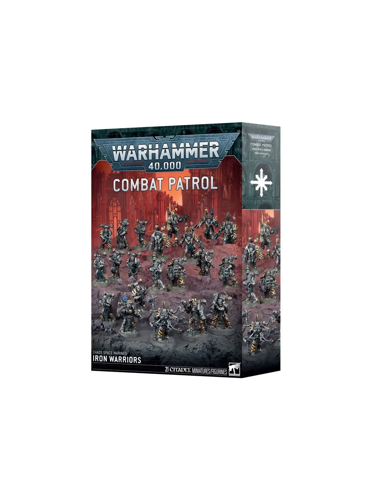 Warhammer 40000: Chaos Space Marines – Patrulla Guerreros de Hierro (73-434) de Games Workshop en WARHAMMER 40.000 | La Cueva Ro