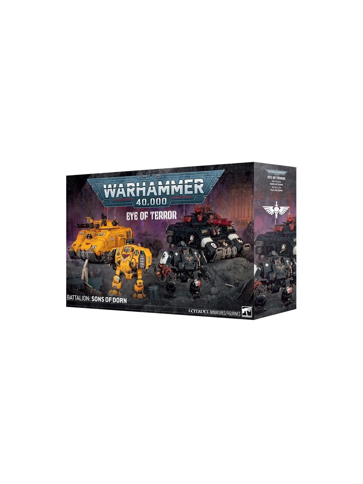 Warhammer 40000: Black Templars – Batallon Hijos de Dorn (55-33) de Games Workshop en WARHAMMER 40.000 | La Cueva Roja