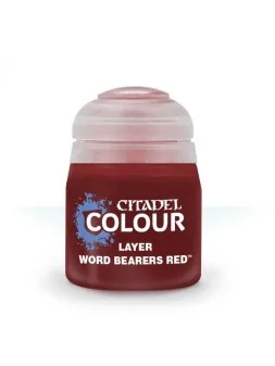 Warhammer Colour: Layer Word Bearers Red (22-91) de Games Workshop en Warhammer Colour | La Cueva Roja