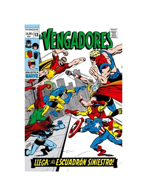 Biblioteca Marvel 122: Los Vengadores 13 de Panini Comics en Cómics Americano | La Cueva Roja