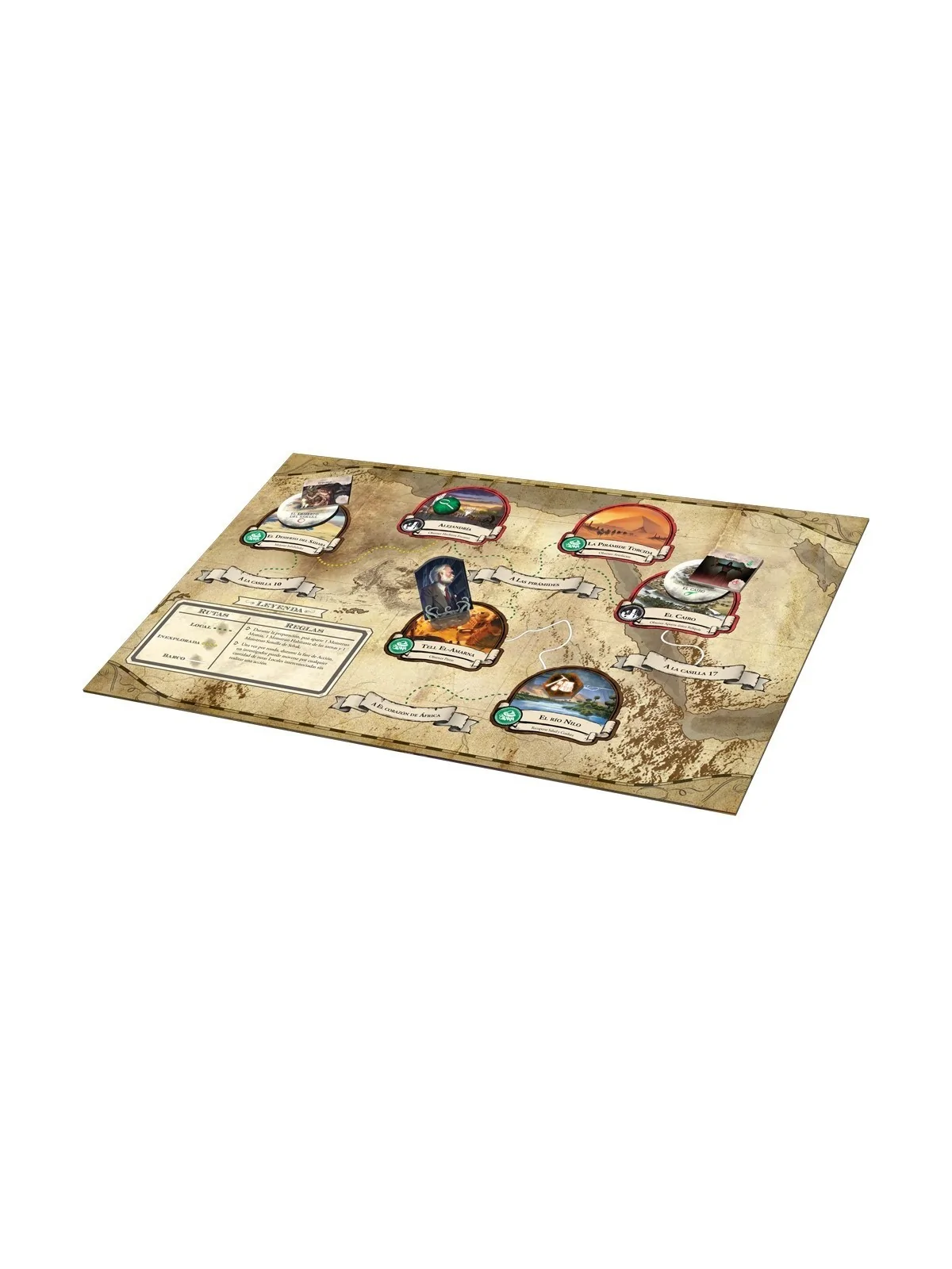 Eldritch Horror: Bajo las Pirámides de Asmodee en Juegos de Tablero | La Cueva Roja