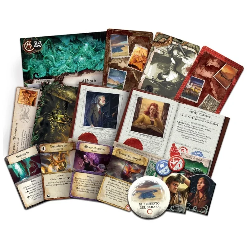 Eldritch Horror: Bajo las Pirámides de Asmodee en Juegos de Tablero | La Cueva Roja