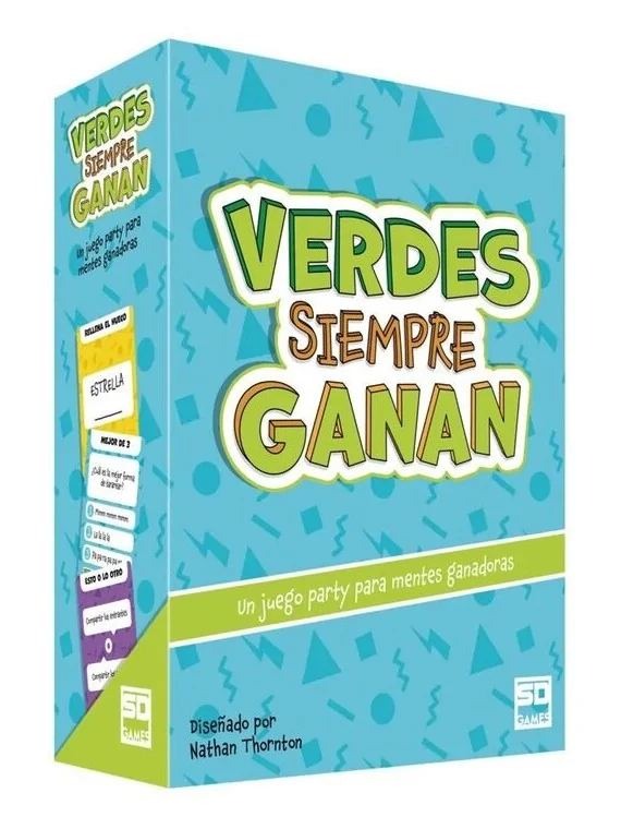 Verdes Siempre Ganan de SD GAMES en Juegos de Cartas | La Cueva Roja