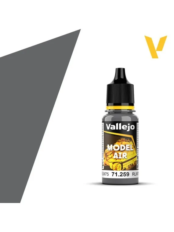 RLM75 Grauviolett Model Air Vallejo 18ml (71259) de Vallejo en Model Air | La Cueva Roja
