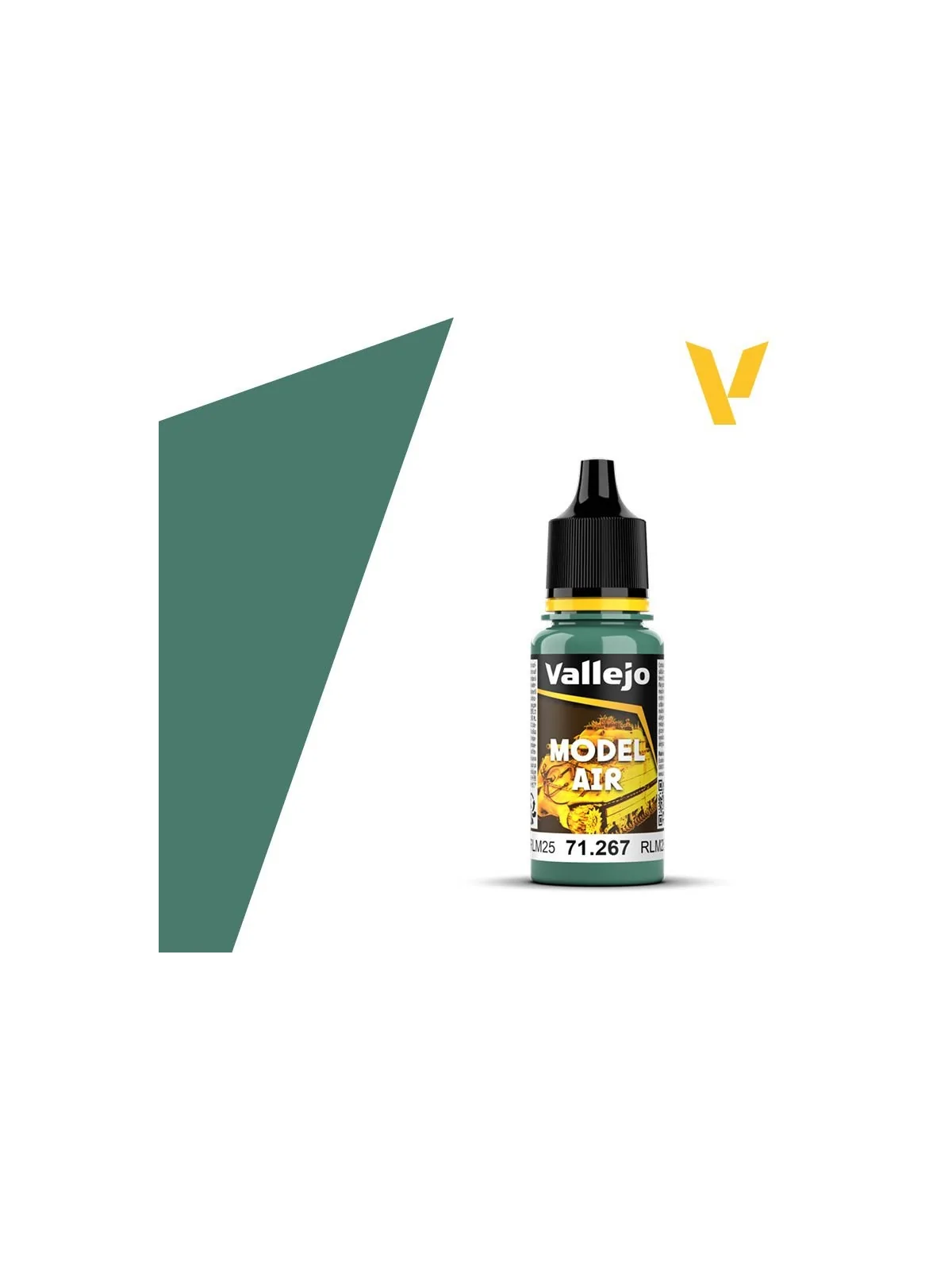 RLM25 Hellgrün Model Air Vallejo 18ml (71267) de Vallejo en Model Air | La Cueva Roja