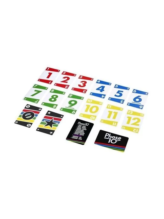 Phase 10 de Mattel en Juegos de Cartas | La Cueva Roja