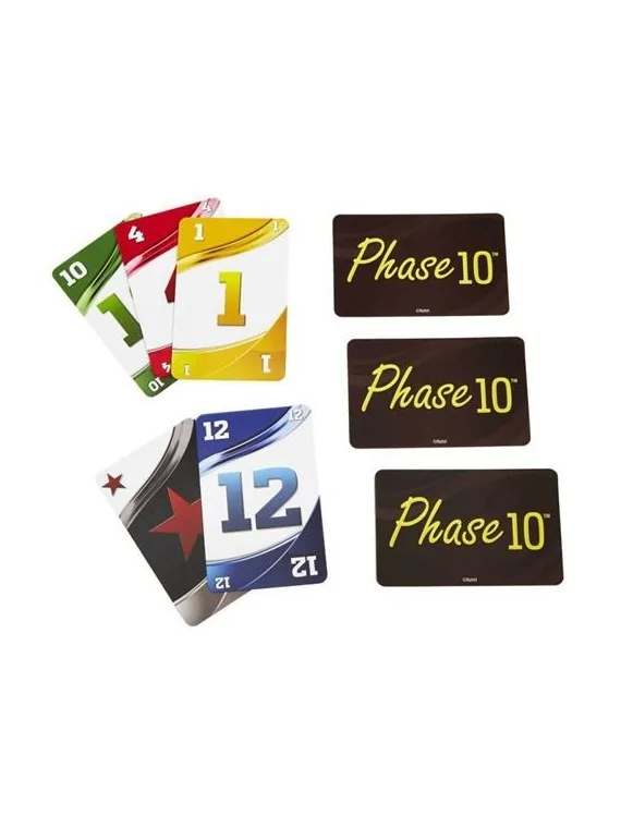 Phase 10 de Mattel en Juegos de Cartas | La Cueva Roja