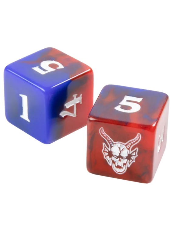 Stranger Things: Hellfire Club D6 Dice Set (12) 16mm de Gamegenic en Dados | La Cueva Roja