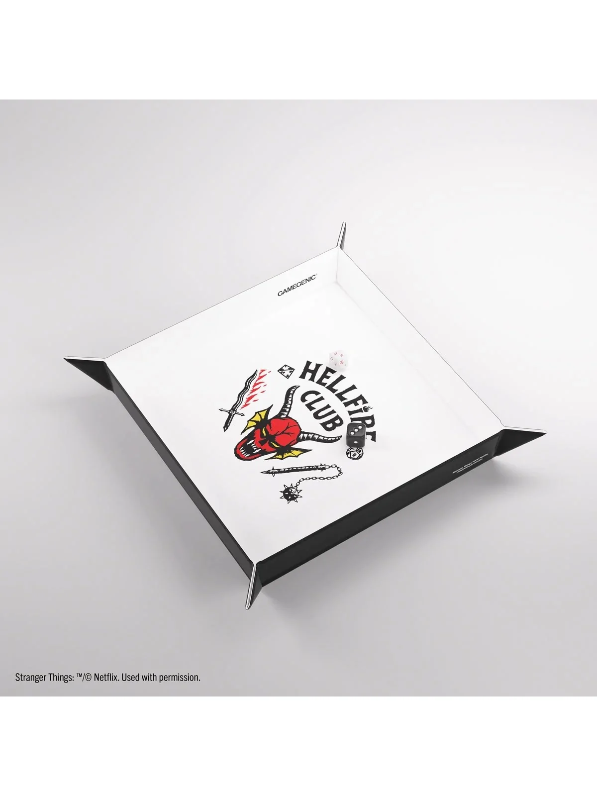 Stranger Things: Hellfire Club Magnetic Dice Tray de Gamegenic en Otros | La Cueva Roja