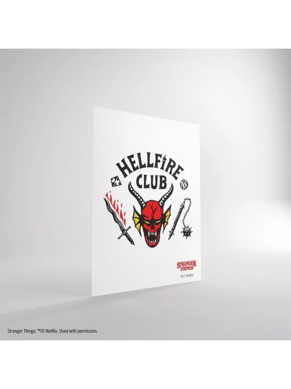 Stranger Things: Hellfire Club Premium Art Sleeves de Gamegenic en Fundas | La Cueva Roja
