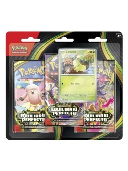 Pokemon TCG: Equilibrio Perfecto–Pack de 3 Sobres (ES) de Bandai en Pokemon TCG | La Cueva Roja