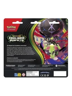 Pokemon TCG: Equilibrio Perfecto–Pack de 3 Sobres (ES) de Bandai en Pokemon TCG | La Cueva Roja